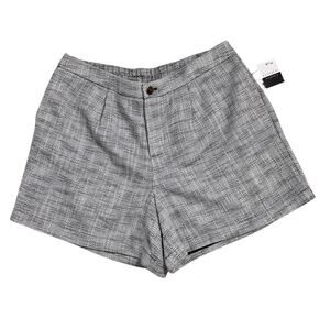 Eloquii Elements Blue and White Shorts Sz 14 NWT